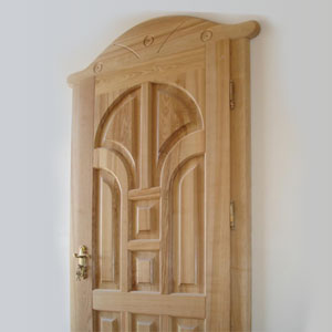 Wood doors, door-cases
